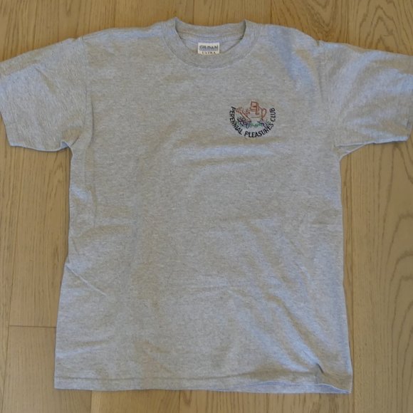 Vintage Other - Perennial Pleasures Club Gildan Vintage 2000's Grey Medium T-Shirt